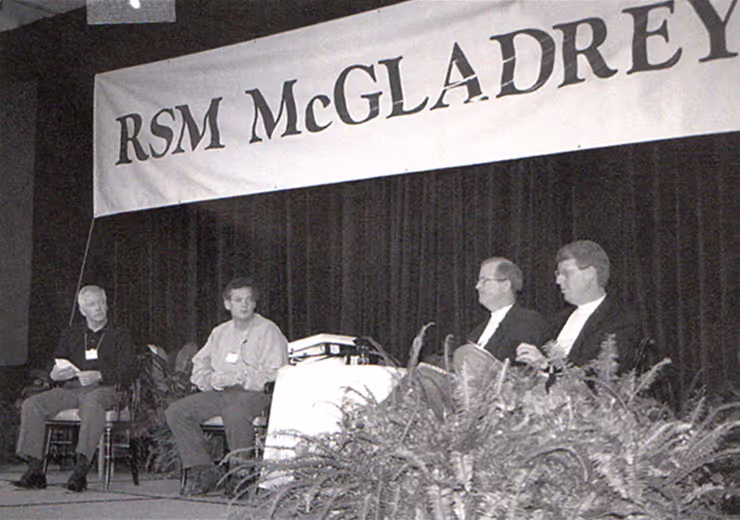 1998 – The strategic advisory group (SAG) is formed and charged with identifying and establishing a strategic direction for the firm.