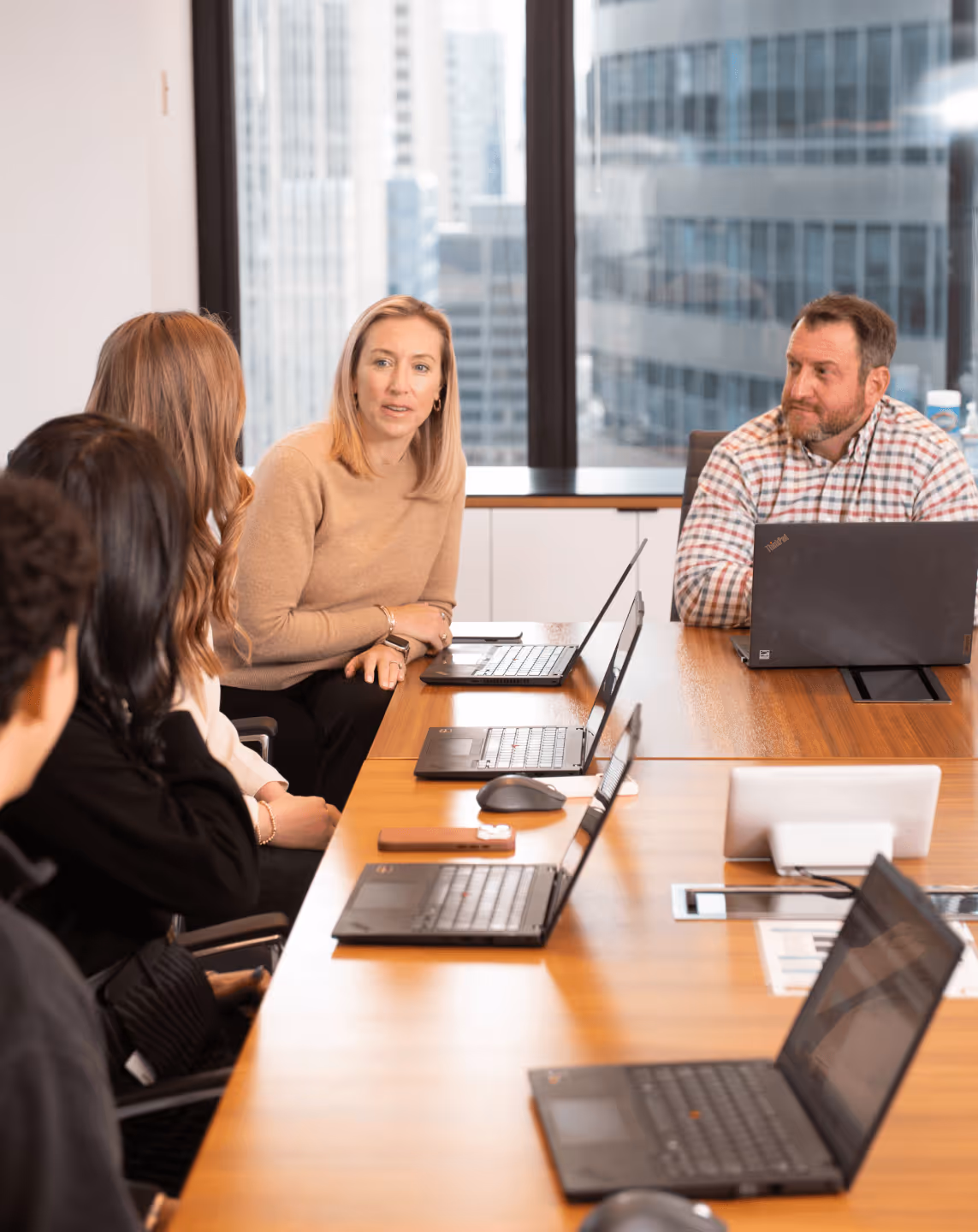 Five values, one team — guided by the 5C’s.